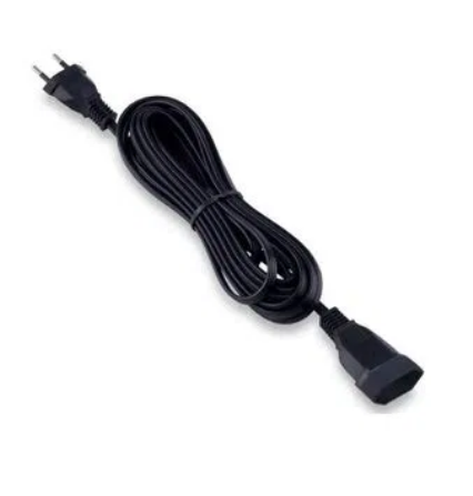 Extensão Elétrica 2x0,75 Par. 10m 10a M/f Daneva Preta