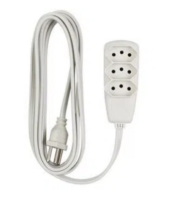 Extensão Elétrica 3x0,75 5m 2p+t Dn1780 Sort. Daneva