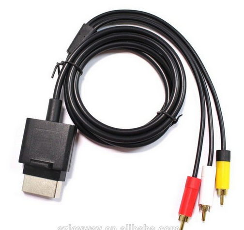 Cabo áudio E Video Xbox 360