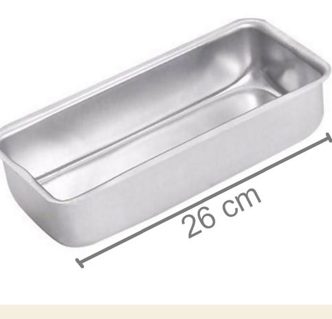 Forma Pão Simples N°2 Em Alumínio