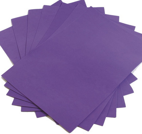 Kit Com 10 Folhas Eva 1,5 Mm 40x60 Cm Roxo