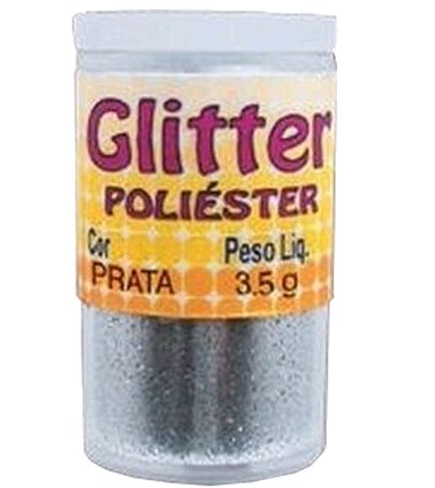 Glitter Poliéster 3,5g. - Cores Diversas